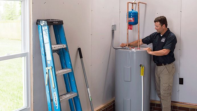 water heating servicing